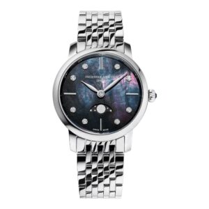 Frederique Constant Classics Slimline Ladies Moonphase FC-206MPBD1S6B Ladies Watch