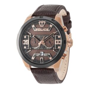Police Dash PL.15365JSRB/12 Men's Watch Dualtimer